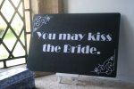 You may kiss the bride