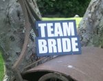 TEAM BRIDE LARGE WORD PROP