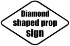Design your own diamond shaped photo booth prop