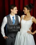 Sam and Lucy using their own uploaded file Font was a reduced height Amatic