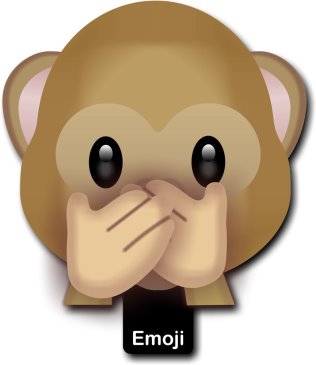 Speak No Evil Emoji Photo Prop