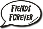 Fiends Forever Halloween Speech Bubble