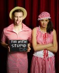 I'm with Stupid in the photo booth, make sure you stand on the right.