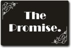 The Promise Silent Movie Board Photo Booth Prop