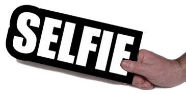 Large Selfie Word Prop