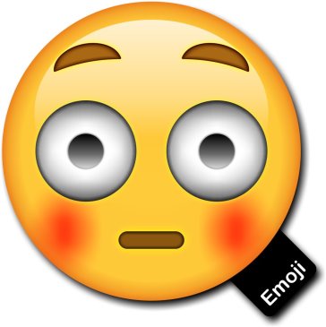 Emoji Flushed Face Embarrassed