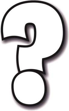 Question Mark Sign photo prop