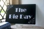 The Big Day Silent Movie Board
