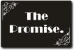 The Promise Silent Movie Board Photo Booth Prop