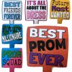 3 double sided prom props