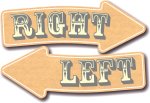 Brown Paper - Right and Left
