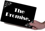 Holding The Promise Silent Movie Board Photo Booth Prop