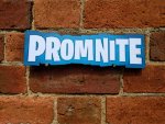 PROMNITE photo booth sign