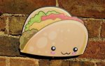 Kawaii Taco photo booth prop sign