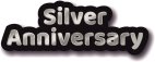 Silver Anniversary Sign