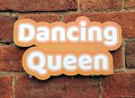 Dancing Queen photo booth prop