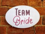 Team Bride photo booth for all the people on the Bride's side