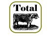 Total Bull Square photo booth prop sign in a vintage style