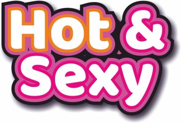 Hot and Sexy WordPOP sign