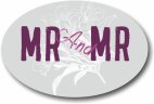 MR and MR wedding photo booth sign