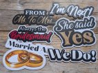 6 Glam Wedding Photo Props